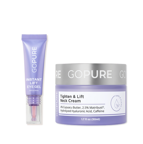 GOPURE Instant Lift Duo-Eye Gel+Advanced Repair Eye Cream