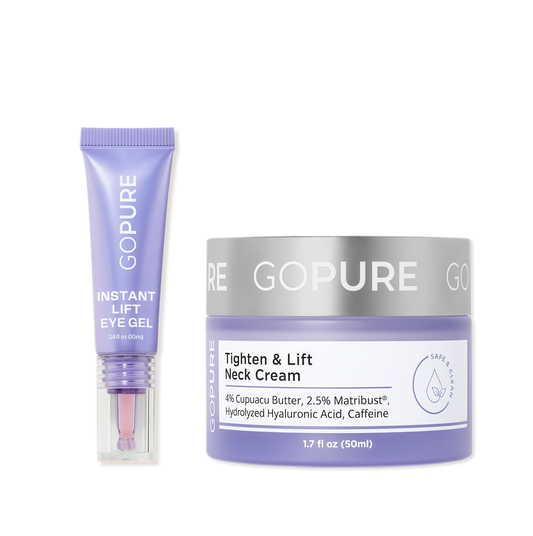 GOPURE Instant Lift Duo-Eye Gel+Advanced Repair Eye Cream