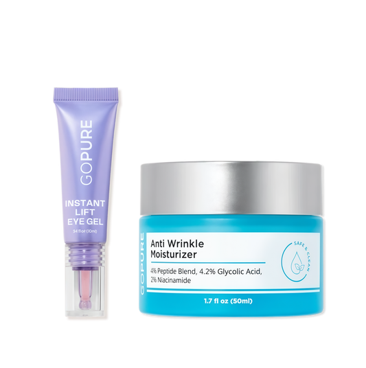 GOPURE Fine Line Fix Duo - Eye Gel + Anti Wrinkle Moisturizer